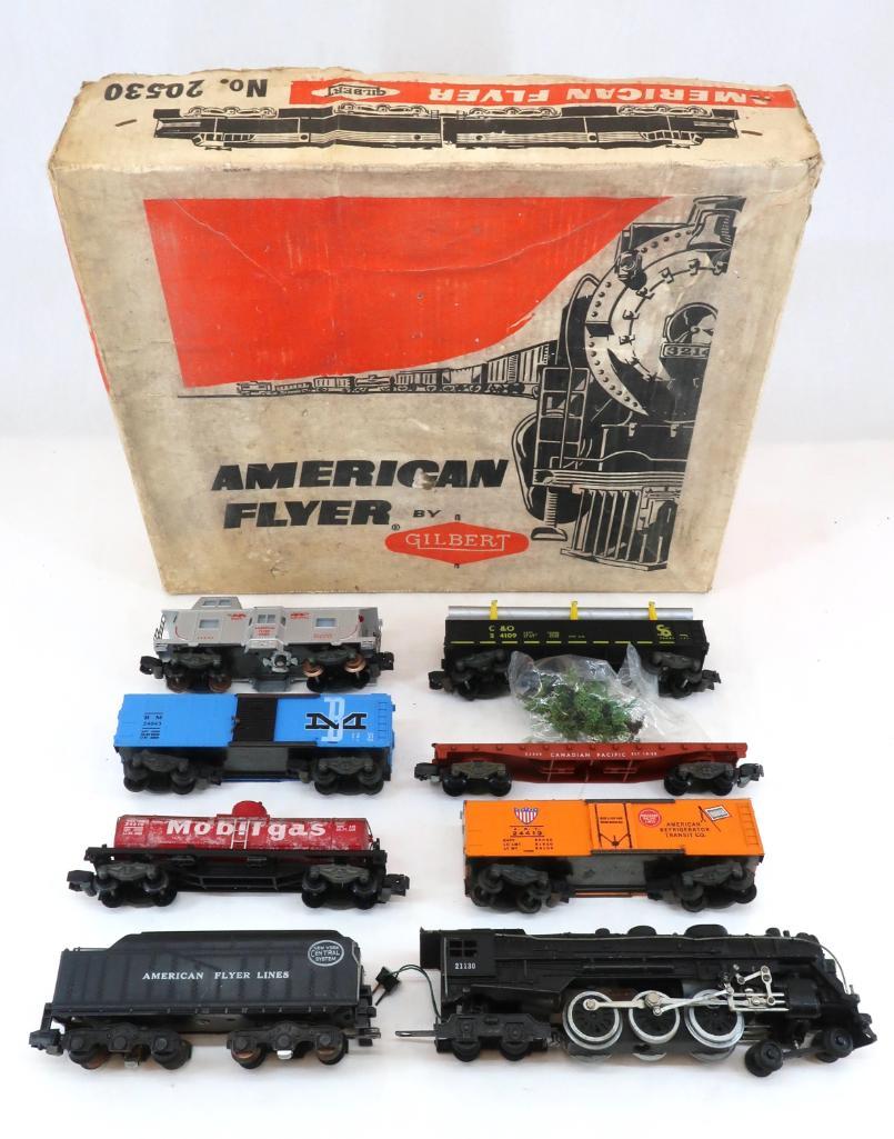 NO TRAINS OR CARS 20730-A AMERICAN FLYER  20730 REPRODUCTION BOX & INSERT ONLY 